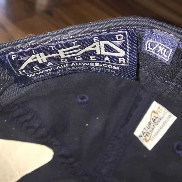 NWT Ahead Callaway Golf Cap Navy with White Letters - Picture 5 of 7